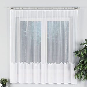 FIRANKA GOTOWA Z BŁYKIEM NA PROSTO Kornelia 400x180cm