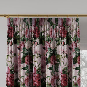 Tkanina na zasłony Velvet 150cm różowa