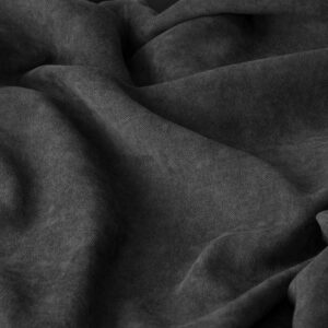 Tkanina na zasłony materiał MILAS 290cm ciepły grafitowy