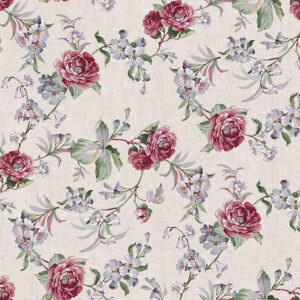 AMARA Tkanina na zasłony materiał szer.140cm róż