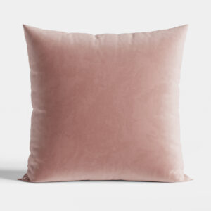 Poszewka dekoracyjna Velvi 40x40cm ciemny pudrowy róż