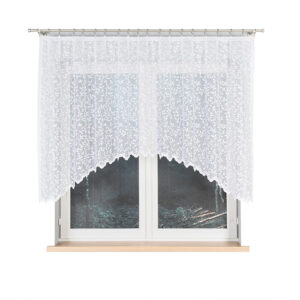 Firana żakard gotowa na żabki ze wzorem Zuzanna 250x130cm