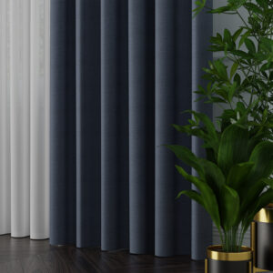 Tkanina dwustronna FRIDA 310cm kolor 013 granatowy