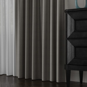 Tkanina dwustronna FRIDA 310cm kolor 016 ciepły ciemny szary