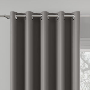 Tkanina na zasłony materiał blackout DONA 280cm 206 szary