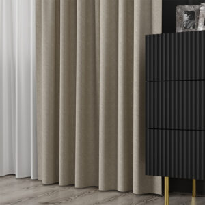 Tkanina dwustronna RUFUS 320cm kolor 771 ciemny kremowy