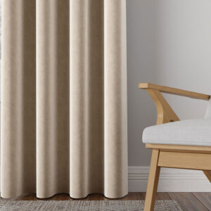 AGNES Zasłona na przelotkach 140x250 beż