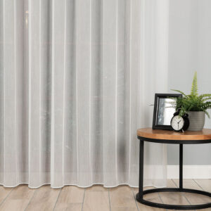 Firanka fantazyjna z ołowianką 300cm kolor 010 off-white