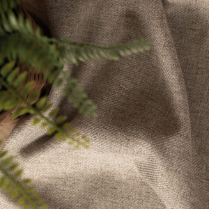 Tkanina na zasłony materiał matowa Cyrus 300cm kolor 017 ciemny beżowy