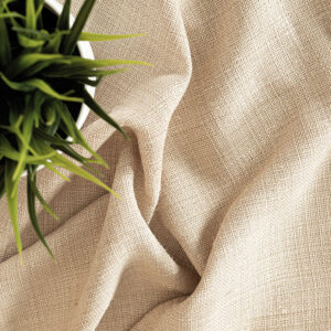 Tkanina dekoracyjna na zasłony dekoracje Laila 300cm beżowa