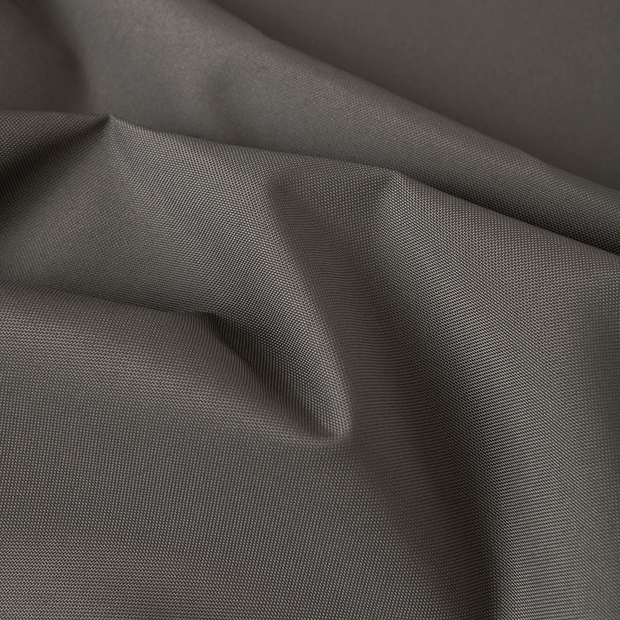 Tkanina tarasowa wodoodporna zewnętrzna na zasłony Ariel 150cm ciemno szara