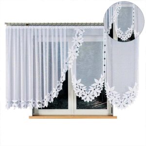 FIRANA Z PANELEM ŻAKARD SALON KUCHNIA GOTOWA 400x150cm