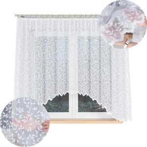 FIRANA SALON GOTOWA NA ŻABKI ZE WZOREM ZUZANNA 300x160cm