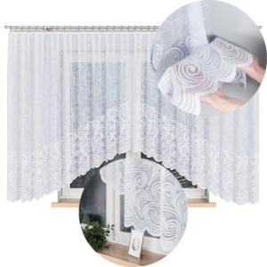 FIRANA GOTOWA ŻAKARD ORNAMENT DO SALONU KINGA 500x160cm