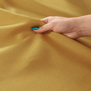 TKANINA WODOODPORNA NA ZASŁONY ARUBA 300cm kolor musztardowy