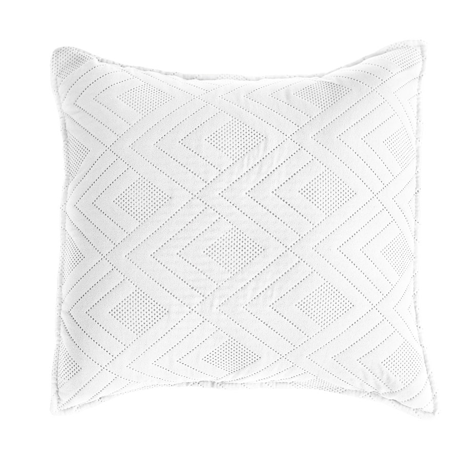 POSZEWKA DEKORACYJNA DO NARZUTY 70x80cm biały