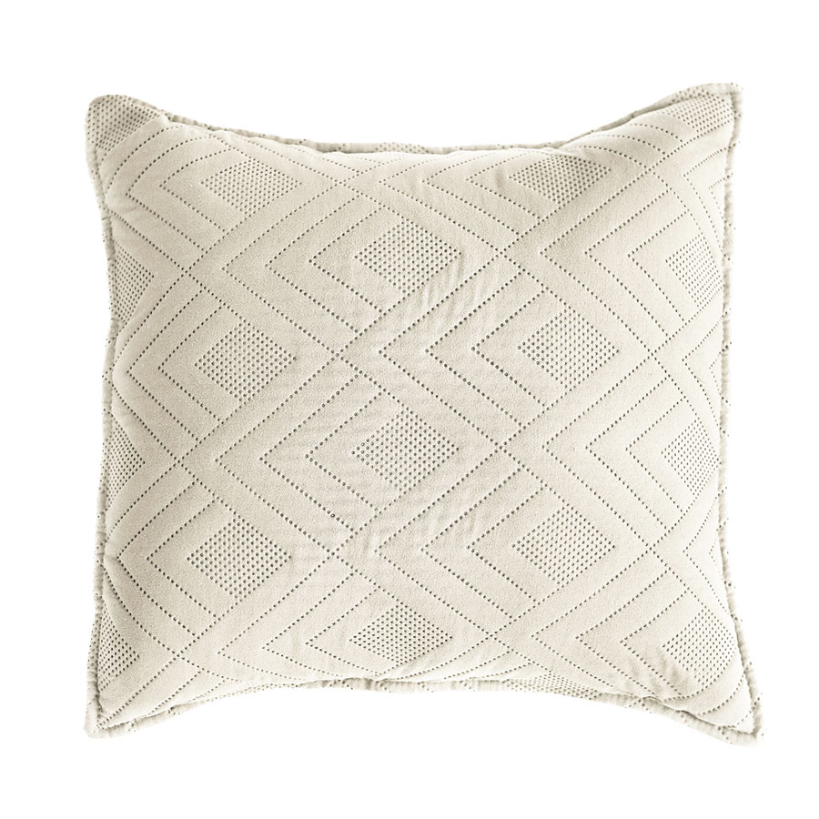 POSZEWKA DEKORACYJNA DO NARZUTY 40x40cm beżowy