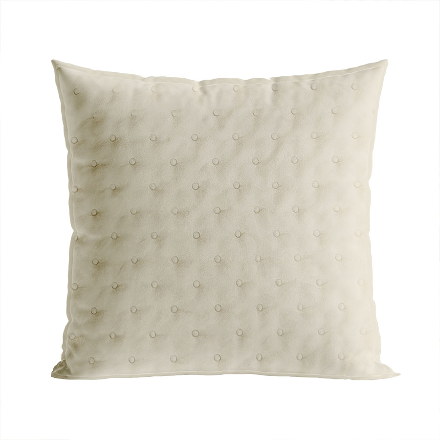 POSZEWKA DEKORACYJNA DO NARZUTY 40x40cm beżowy