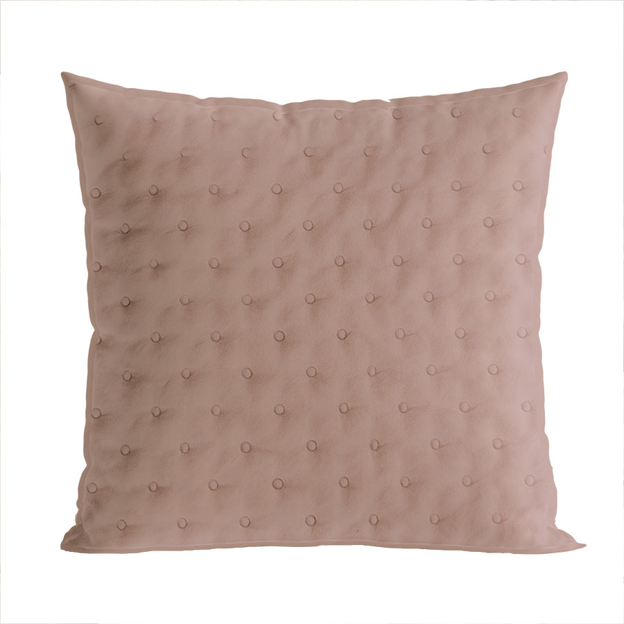 POSZEWKA DEKORACYJNA DO NARZUTY 40x40cm różowy