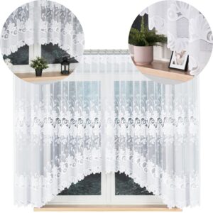 FIRANA GOTOWA DO SALONU POKOJU ŻAKARD Z ŁUKIEM MODNY WZÓR 400x160cm