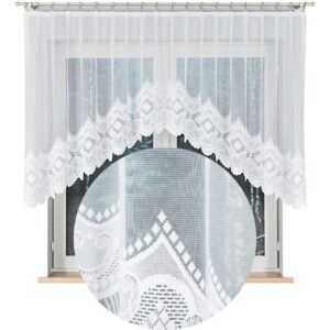 FIRANA GOTOWA ŻAKARDOWA ŁUK LUCYNA 250x120cm