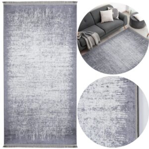 DYWAN DEKORACYJNY ANTYPOŚLIZGOWY 120x160 EBRO szary