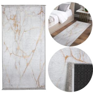 DYWAN DEKORACYJNY ANTYPOŚLIZGOWY 160x230 JARI biały