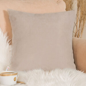 Poszewka dekoracyjna Milas kolor ciemny beż 50x50