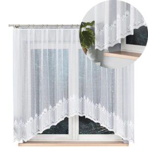 FIRANA ŻAKARD GOTOWA WZÓR ORNAMENT KAMELIA 310x160cm