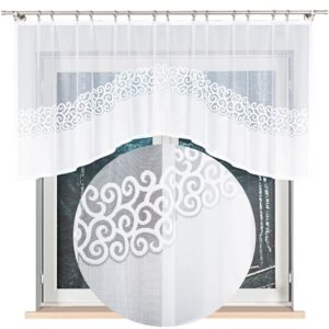 FIRANA GOTOWA ŻAKARD Z ŁUKIEM DO SALONU POKOJU KUCHNI 250x90cm