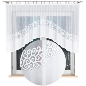 FIRANA GOTOWA ŻAKARD Z ŁUKIEM DO SALONU POKOJU KUCHNI 300x110cm