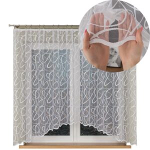 FIRANA ŻAKARD GOTOWA WZÓR KWITOWY CELESTYNA 310x160cm