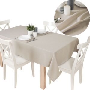 OBRUS WODOODPORNY NA STÓŁ ARUBA 120x160cm kolor 018 beżowoszary