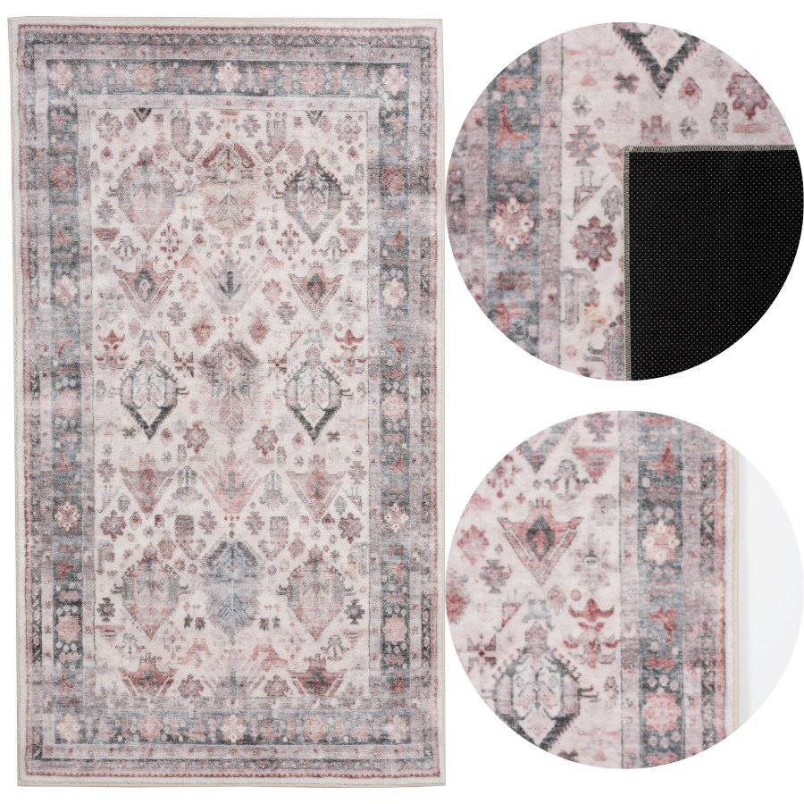 DYWAN DEKORACYJNY ANTYPOŚLIZGOWY 80x140 NOMI