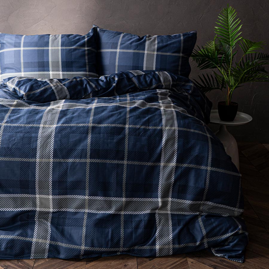 POŚCIEL BAWEŁNIANA 220x200cm KOMPLET POŚCIELI KADENA