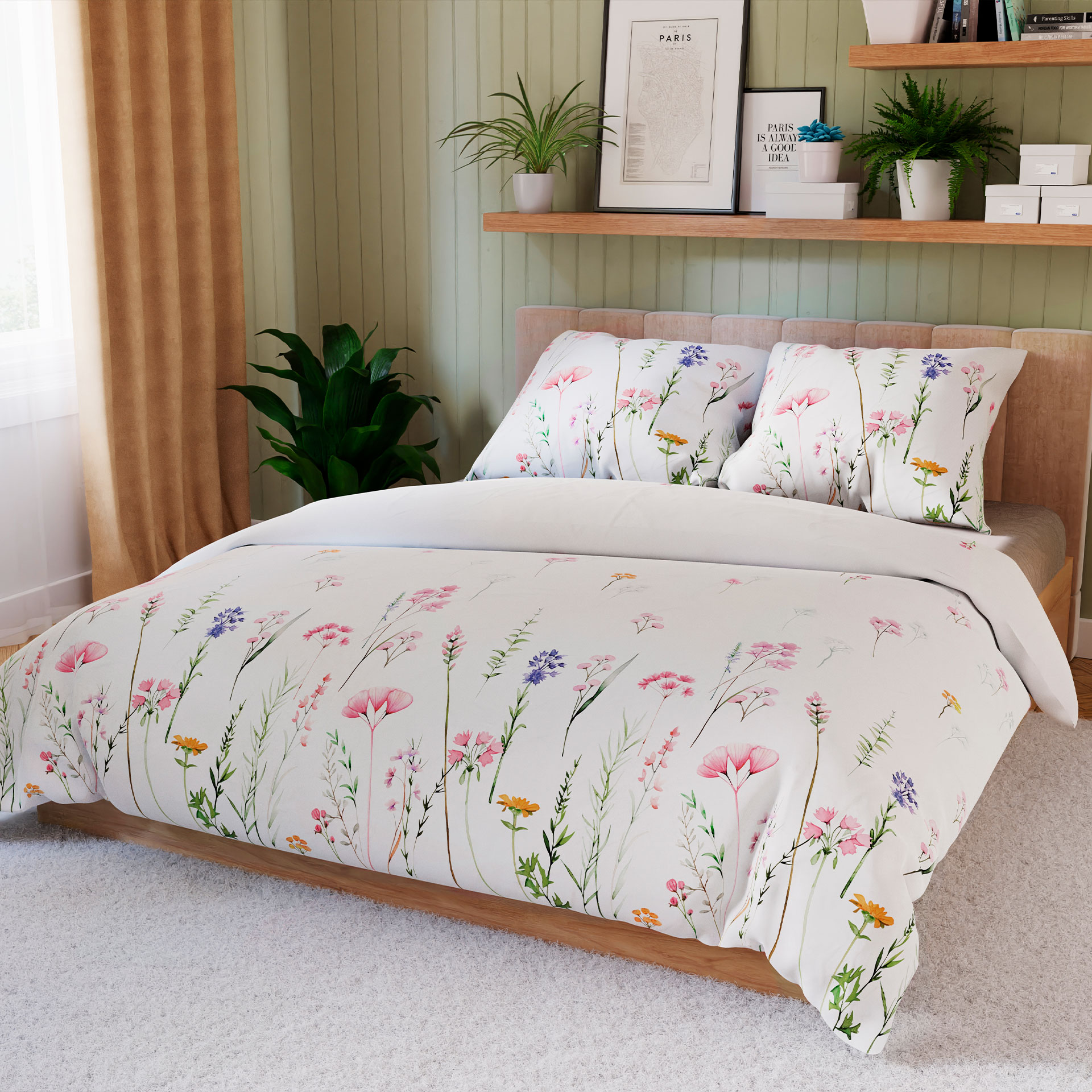 POŚCIEL BAWEŁNIANA 160x200cm KOMPLET POŚCIELI ZALURA