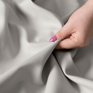 TKANINA DEKORACYJNA NA ZASŁONY SERINA 300cm kolor 057 ciepły jasny szary