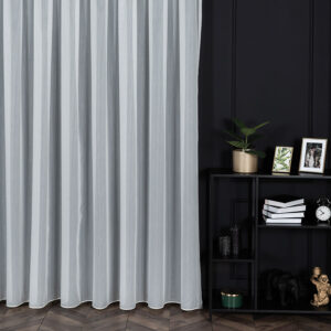 Firanka z ołowianką o delikatnym chwycie batyst 300cm biała