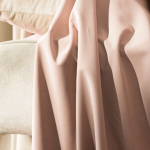 Tkanina na zasłony materiał VELVET MATT 320cm gruba 360g/m2 kolor 023 beżoworóżowy